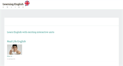 Desktop Screenshot of learningenglishonline.net